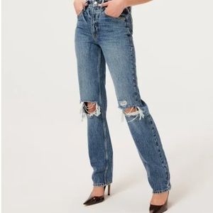 Good American Good 90s Slim straight leg jeans